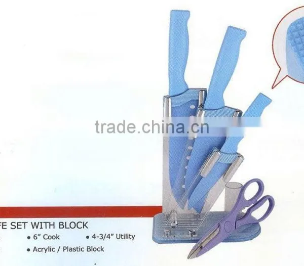 Hot Sale Good Quality Kitchen Knife Set With Block photo-2