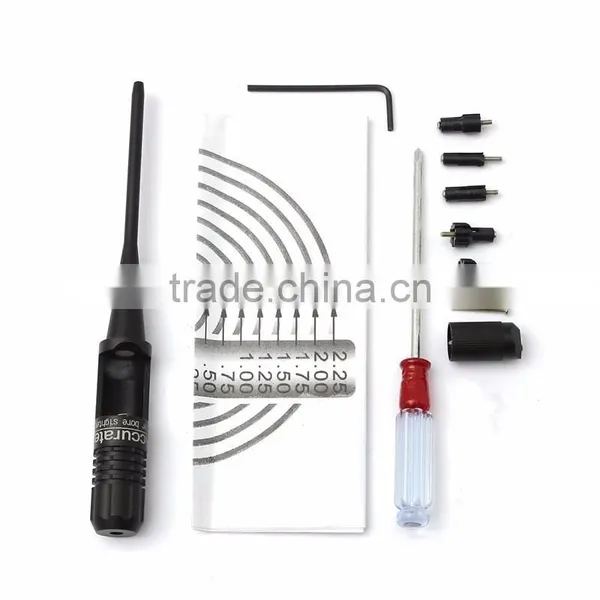 New BoreSighter Bore Sight Kit for 0.22 to 0.50 Caliber Rifles Handgun Red Laser photo-5