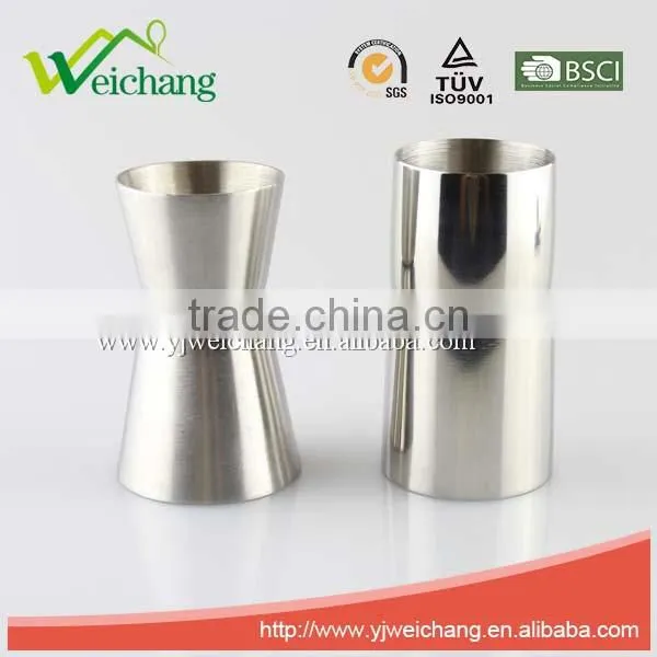 WCJ521 Good Quality Bar Collection 20/40ml Dual Volume Stainless Steel Cocktail Bar Jigger Hot Sales photo-3