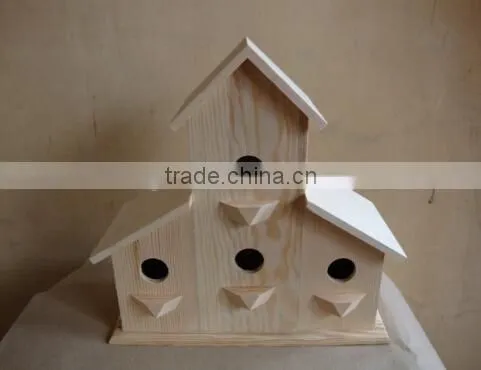 Lovely House Wooden Coin Box and Kids Gift photo-2