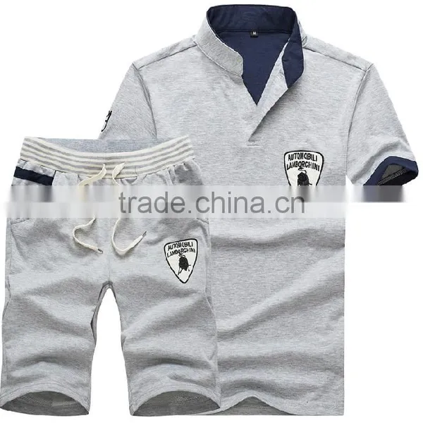 Men's Sportwear Suit T-shirt and Short Pants for Summer photo-3
