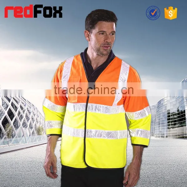 Latest Roadway Safety Vest With Waterproof Reflective Tape photo-2