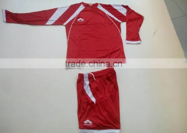 Custom Long Sleeve Soccer Uniform / Custom Soccer Uniform / Game Soccer Uniform