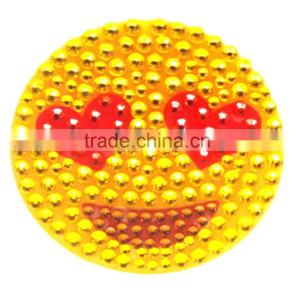 Acrylic/Rhinestone Glitter Printing Sticker Bling Self Adhesive Evil Eye Diamante Strass Sticker Design photo-5