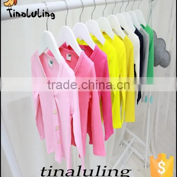 2015 New Style Candy Color Plain Kids Cardigans photo-2