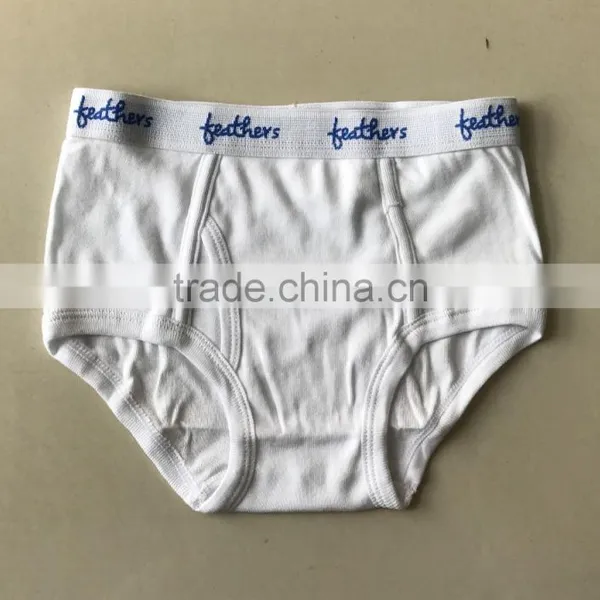 Fashion Design 100% Premium Cotton Boy Briefs