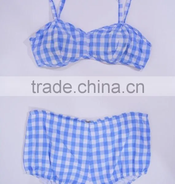 Boutique Kids Girls Swimwear 2016 Beach Wear Children Swimsuit White Polka Dot Bathing Suit Playsuit photo-4