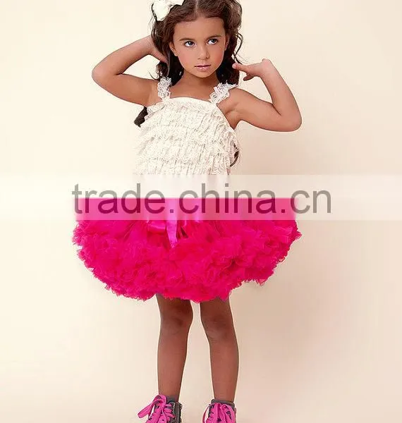Hot Sale Baby Boutique Dresses TuTu Pettskirts Ruffle Fluffy TuTu Dress photo-2