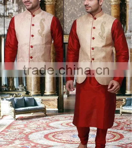 Kurta Pyjama With Jacket photo-2