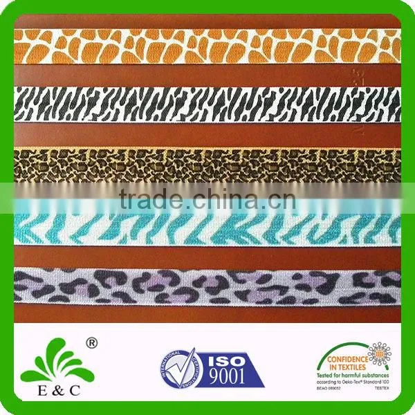 Custom Printing Foldover Elastic(FOE) by Oeko-Tex100 Factory