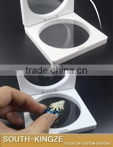 2016 New Product White ABS Square Jewelry/Earring/Bracelet/Necklace Display Frame photo-3