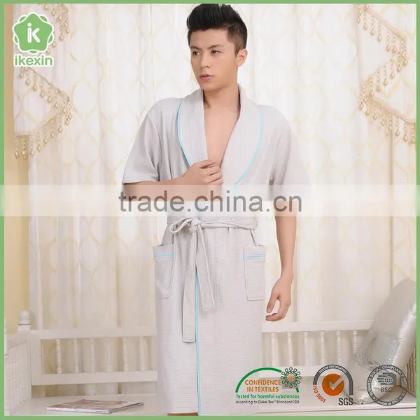 Cozy Anti-Pilling Cheap Fleece Spa Robes Wholesale photo-2