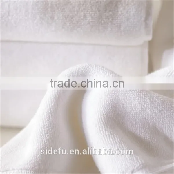 Wholesale Customized 100% Cotton White Plain Hotel Towel photo-4
