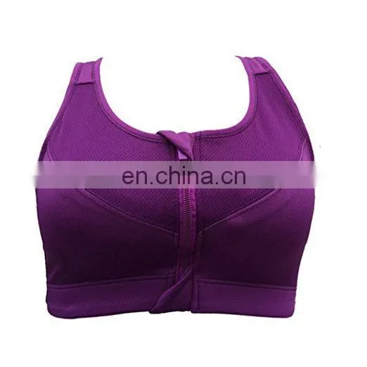Wholesale Women High Impact Support Sports Bra Yoga Running Vest photo-4