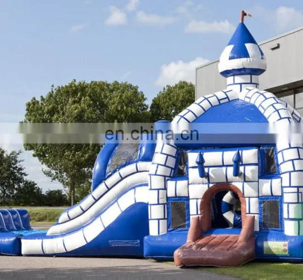 Kids Inflatable Bouncy Castle With Water Slide Clearance photo-4