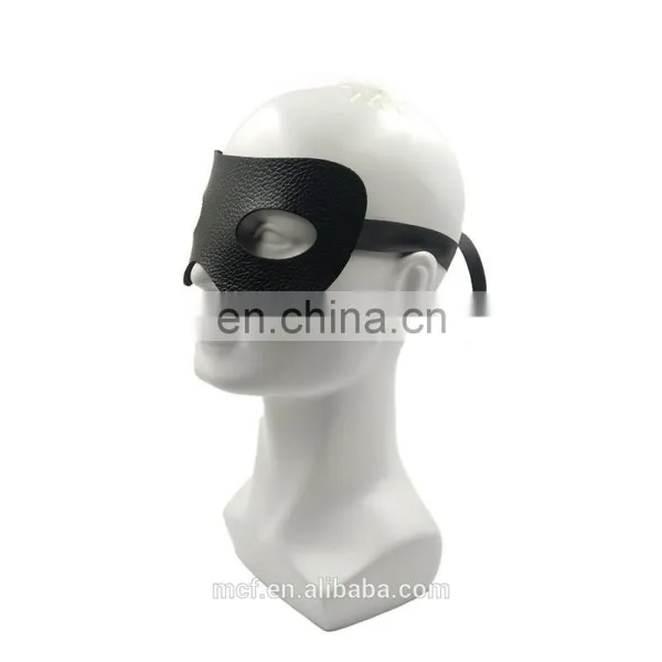 Masquerade Ball Sexy Women Faux Leather Eye Mask Wholesale Black Zorro Eye Mask for Party NCH-2477 photo-4