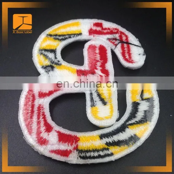 High Quality Cheap Embroidery 3D Custom Patches for Jeans no Minimum photo-6