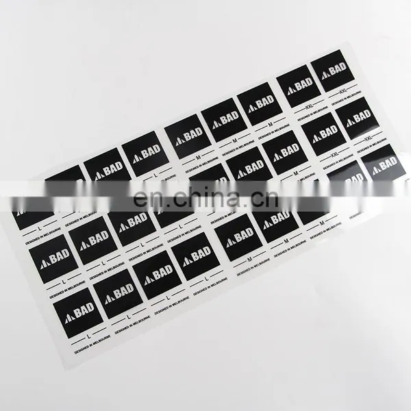 Wholesale Custom Wash Care Labels for t Shirts photo-3