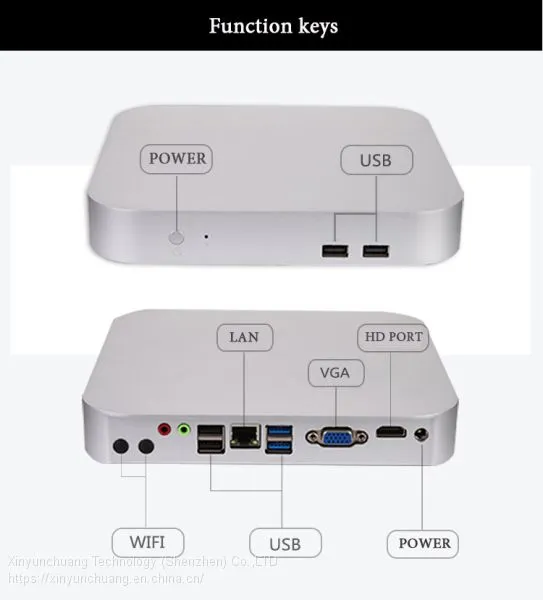 Mini PC,Mini Desktop Computer Windows 7/8/10 Linux (64-bit) Intel Core i3 -4005/4010 1.80 GHz Supports OEM photo-2