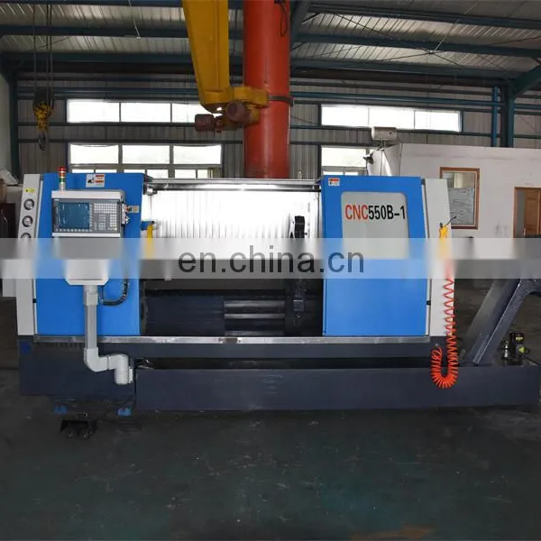 CNC550B-1 Horizontal Slant Bed Cnc Lathe Machine Siemens 550series With Lineal Guide photo-3