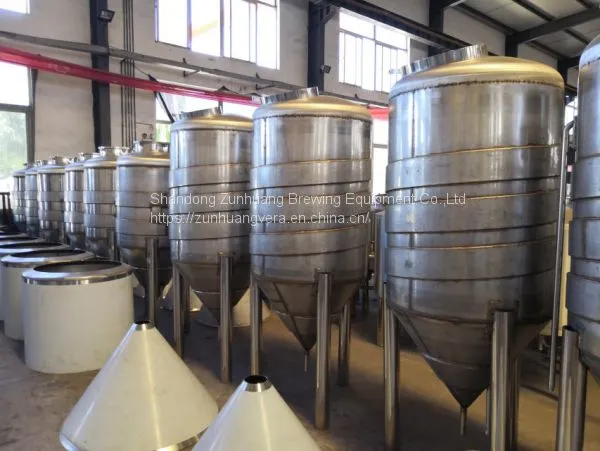 500L/1000L Conical Stainless Steel Beer Fermenting System Brewing Equipment Fermenter photo-2