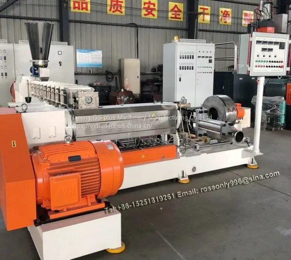 WPC Wood Plastic Extruder Pelletizing Line photo-2