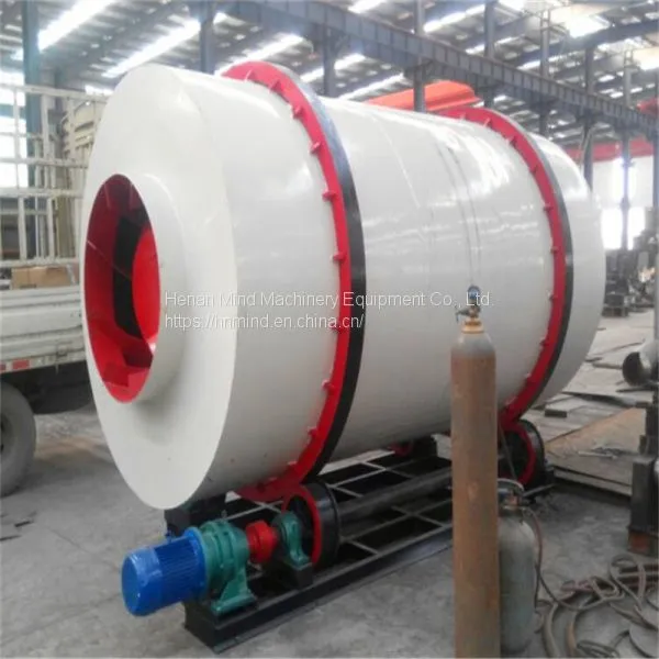 Industrial Three Cylinder Silica Sand Rotary Dryer Coal Slime Clay Soil Drying Machine photo-4