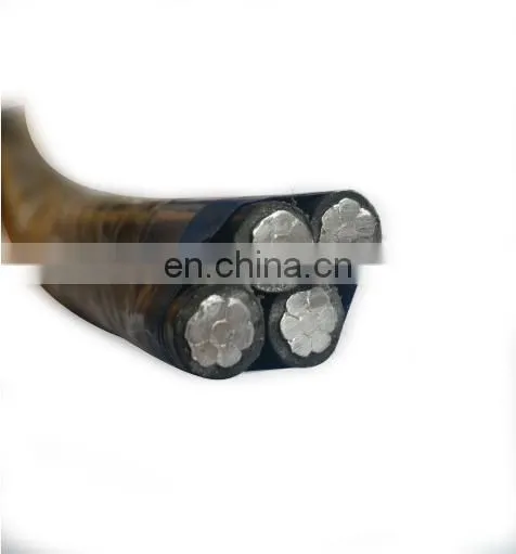 Overhead Aluminum Core LV Cable YJLV 1*185mm XLPE Insulated PVC Sheathed ABC Power Cable photo-3