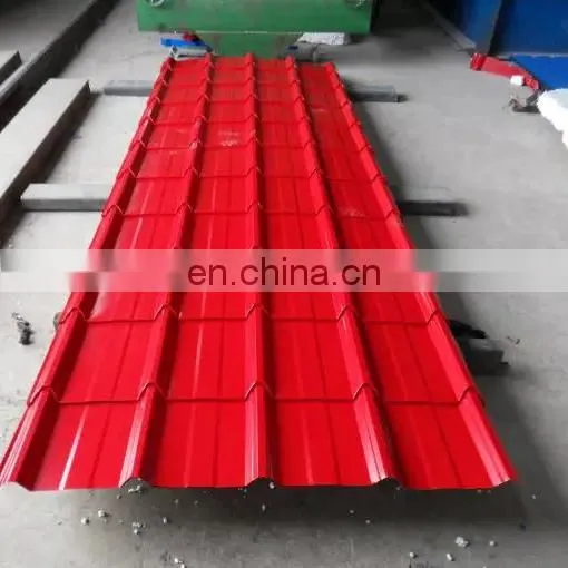 DX51d Z140 Iron Steel 22 Gauge Zinc Corrugated Galvanized Roofing Sheet Price photo-3