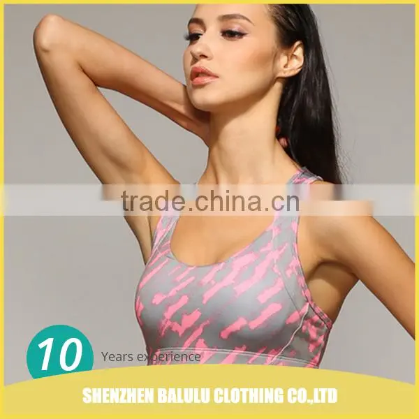 China Manufacturer Competitive Price Yoga Sports Girl Tube Sexy Bra photo-3