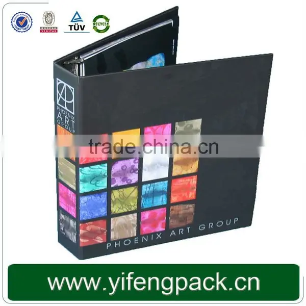 New Green Pu Leather 6 Metal Ring Binders Files Folder A6 Travel Portfolios photo-3