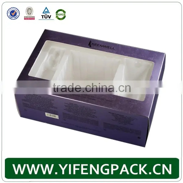 Best Selling Wholesale Custom Design Paper Packaging Gift Box With Pvc Window photo-5