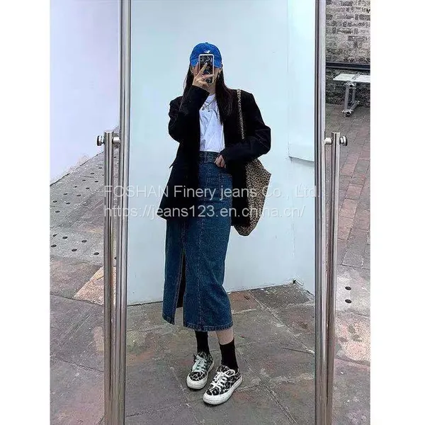 Blue Jean Skirts for Women