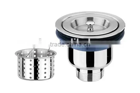 2015 Made in China Chaozhou Bathroom Accessories Stainless Steel Basin Drainer Sink Drainer Sanitary Ware ,50B photo-6