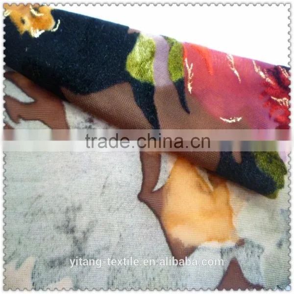 Big Flower Burn Out Fabric photo-2