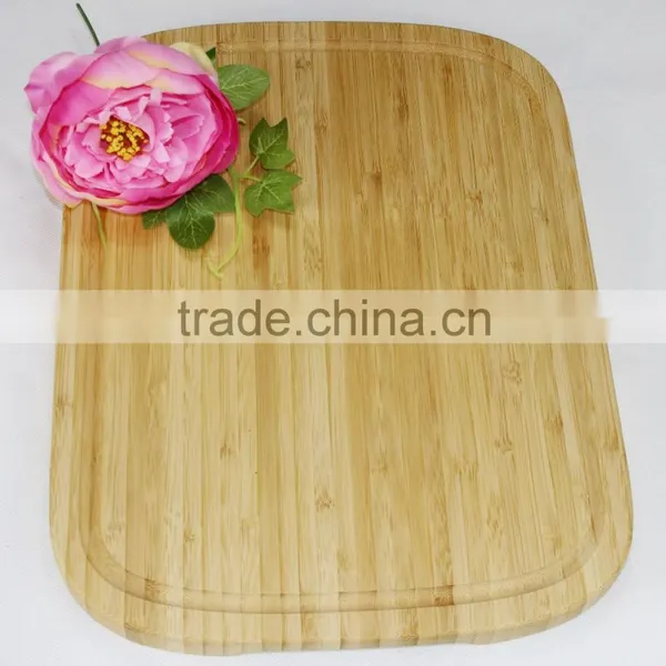 Bamboo Chopping Board With Groove