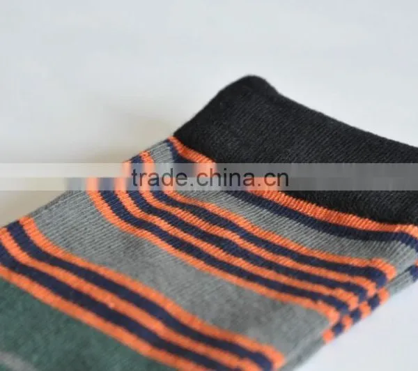 Men's Stripe Cotton Socks photo-2
