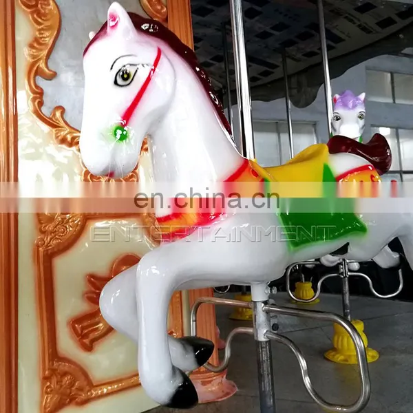 Cheap Fairground Equipment Carousel Kiddie Ride Merry go Round Amusement Ride for Sale photo-4