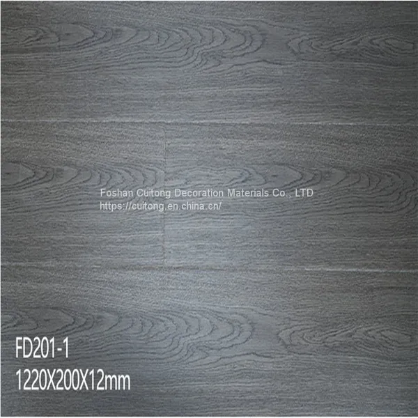 Foreign Trade HDF Floor Factory Apartment Retrofitted Wood Grain Composite Wood Flooring Cement Tile Self-leveling Laminate Floor photo-2