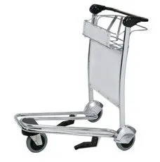 TSST-15 Airport Trolley 3 Wheels Airport Luggage Trolley 3 Wheels Portable Mobile Airport Trolley With Brake photo-5