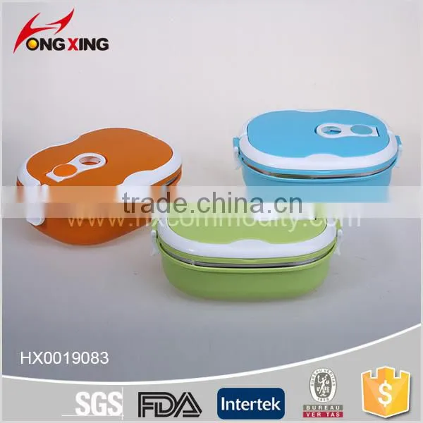 ROUND STAINLESS STEEL LUNCH BOX(800ML) photo-4