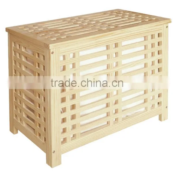 Large Bamboo Laundry Hamper