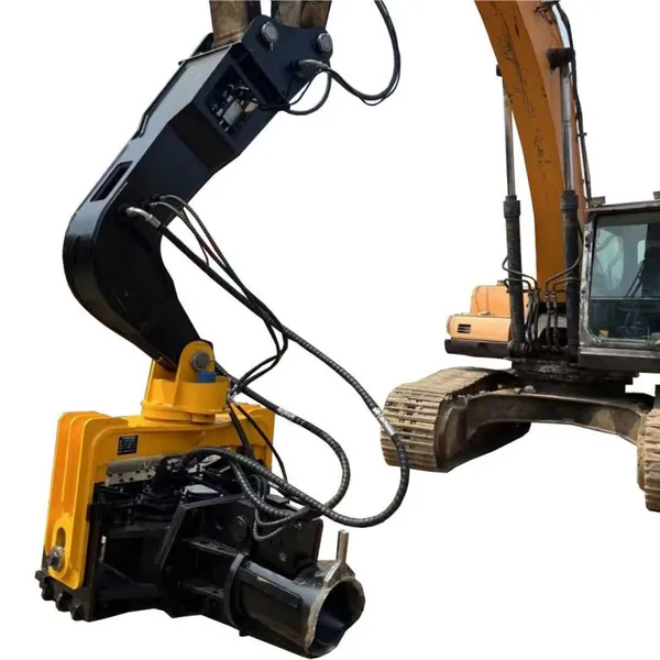 Hydraulic Vibro Hammers Vibratory Pile Driver Excavator Sheet Piling Hammer