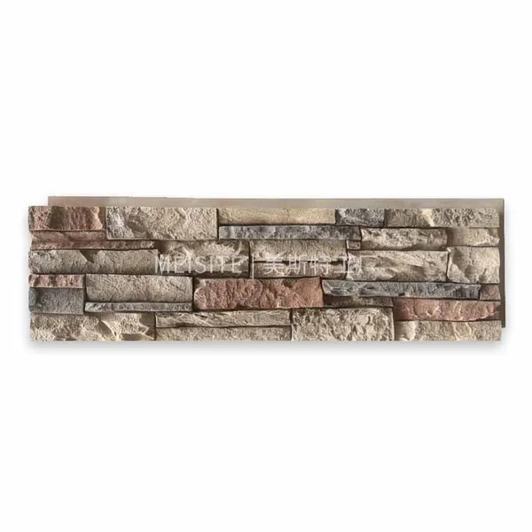 Exporting Popular Models to Europe and America PU Stone Panels Mushroom Flow Wave Rock Stone 3D Decoration Polyurethane Stone Panel photo-5