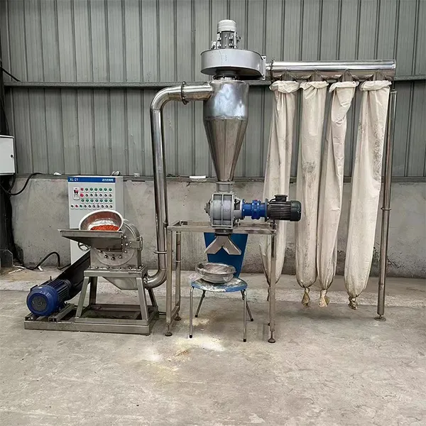 Spice Powder Production Line with PLC Control System
