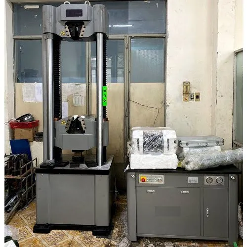 HST 300kN Computer Control Hydraulic Universal Testing Machine Class 0.5 Spoke Sensor 6 Columns Frame Universal Testing WAW-300E photo-2
