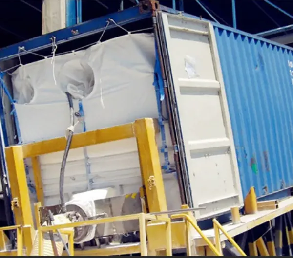 Heavy Duty PE Woven Container Liner for 20/40ft Container Bulk Ore Powder Shipment photo-5