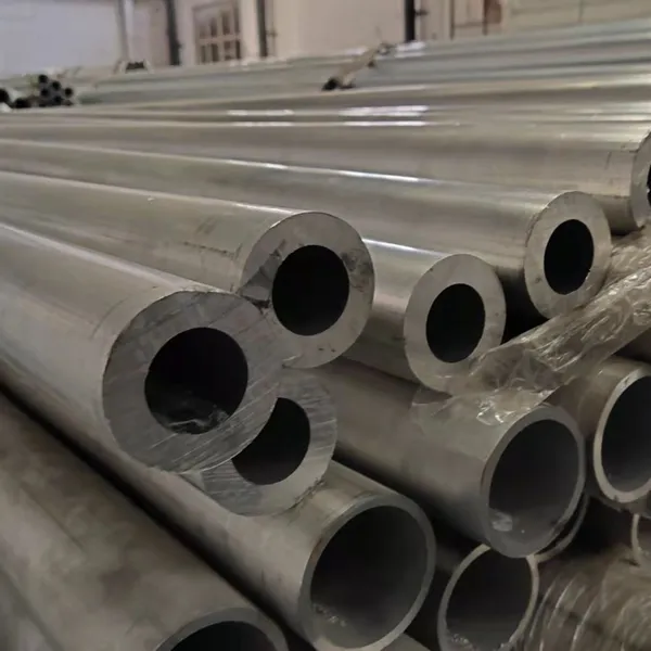 6061 6063 H112 Aluminum Curtain Pipe Extruded Aluminum Alloy Round Pipe photo-5
