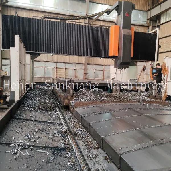 Custom CNC Gantry Milling Service for Hydraulic Press Components With 3-Year Warranty