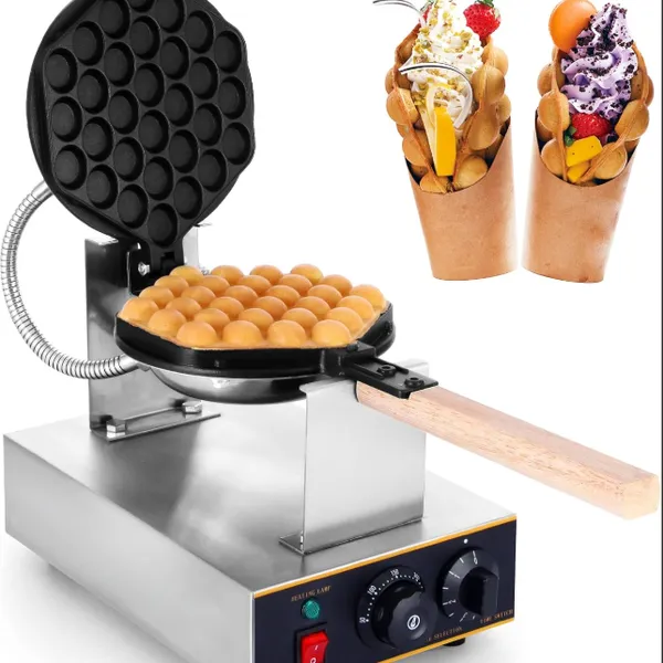Hong Kong Flavor Egg Waffle Machine Chocolate Flavor Cereal Flavor3